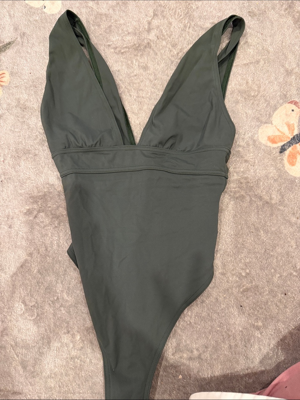 SHAN army green swimsuit